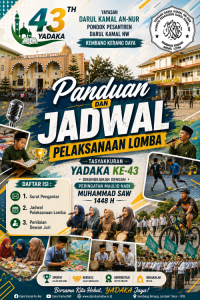 Jadwal Pelaksanaan Lomba Tassyakuran Yadaka Ke-43